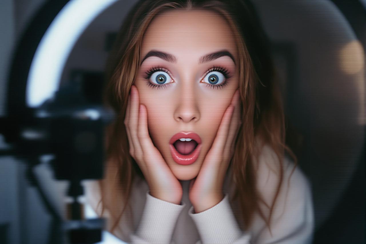 今日看料入口-千万粉丝女主播关美颜瞬间翻车-直播事故